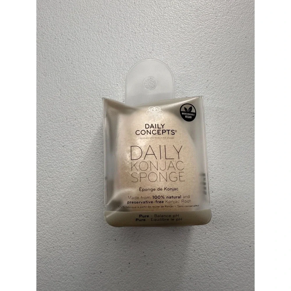 Daily Concepts Vegan Daily‎ Konjac Sponge Your Hair Wrap Towel Gift Set Spa